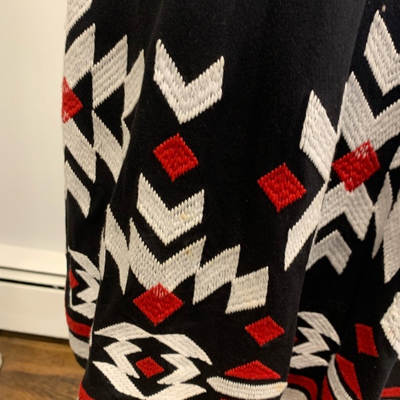 INC International Concepts Blue and White Sleeveless Sundress - Picture 8 of 10